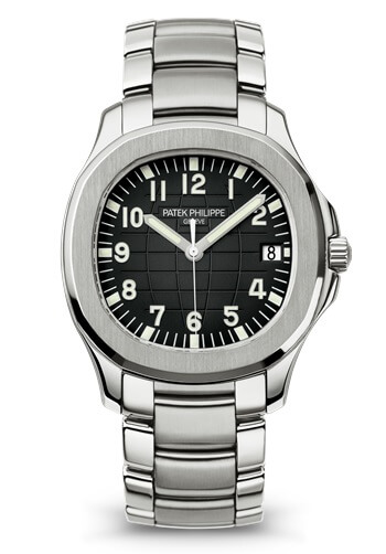 Aquanaut Stainless Steel Date Sweep Seconds