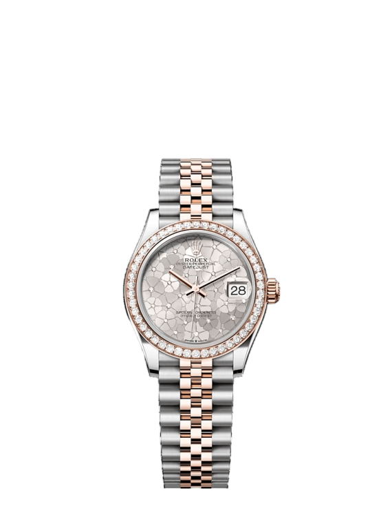 Datejust Oystersteel Everose Gold and Diamonds