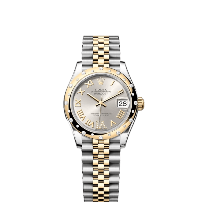 Datejust Oystersteel Yellow Gold and Diamonds