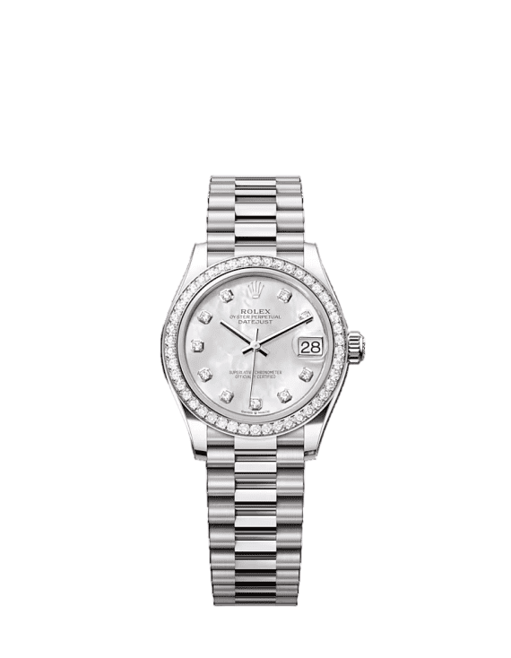 Datejust White Gold and Diamonds