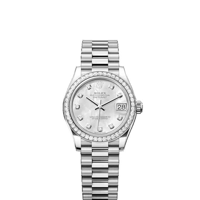 Datejust White Gold and Diamonds