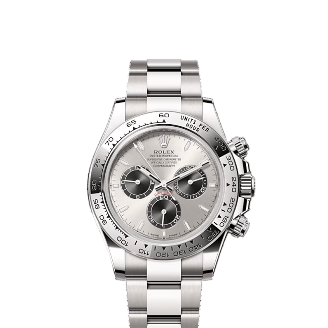 Daytona Oyster White Gold