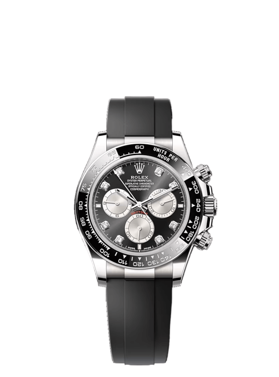 Daytona Oysterflex White Gold