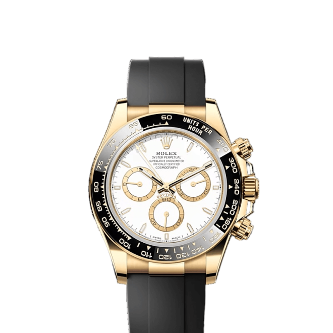 Daytona Oysterflex Yellow Gold