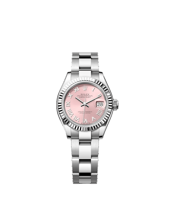 Lady-Datejust Oystersteel & White Gold