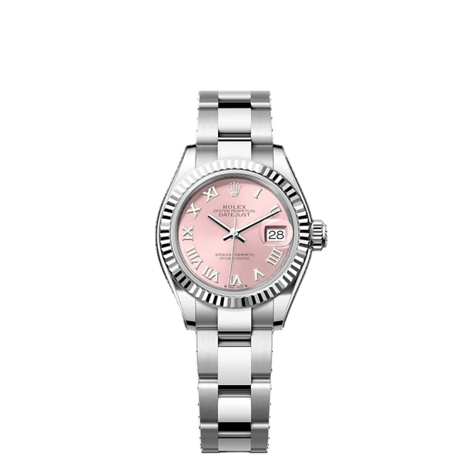 Lady-Datejust Oystersteel & White Gold