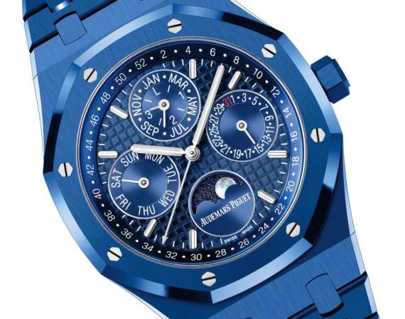 Royal Oak Perpetual Calendar Blue Ceramic