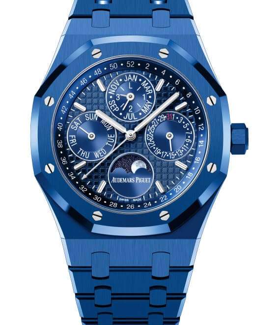 Royal Oak Perpetual Calendar Blue Ceramic