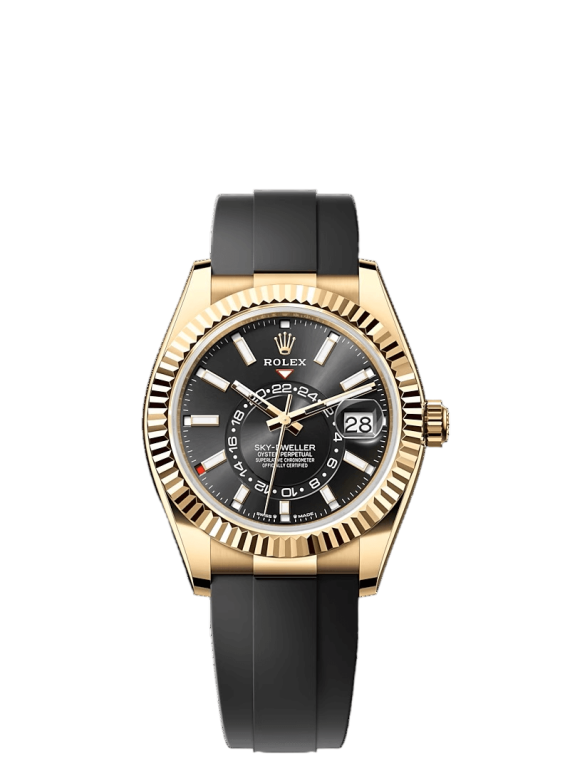 Sky-Dweller Oysterflex Yellow Gold