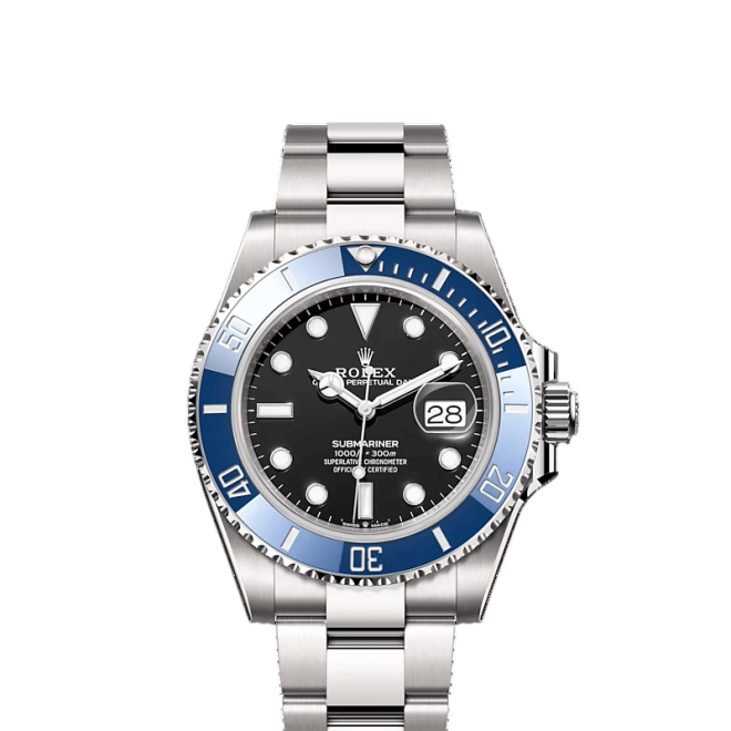 Submariner Date White Gold